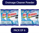 caster drainex Instant Drainage Block Remover Drain Cleaner Drainer Powder Powder Drain Opener  (50 g, Pack of 6)...