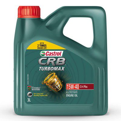 Castrol CRB TURBOMAX 15W-40 CI-4 Plus Diesel Engine Oil for Commercial and Heavy Duty Vehicles