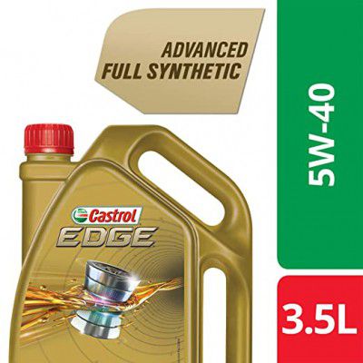 Castrol Edge 5W-40 Full Synthetic Engine Oil (3.5L) for Cars
