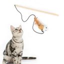 Cat and Dog Playing Stick |Durable Dog and cat Teaser Playing Stick ...