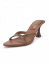 Catwalk womens Cross-strap Shimmer Sandal...
