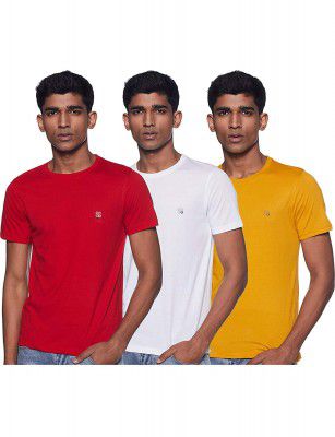 Cazibe Mens Plain Regular Fit T-Shirt