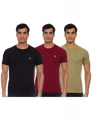 Cazibe Mens Plain Regular Fit T-Shirt