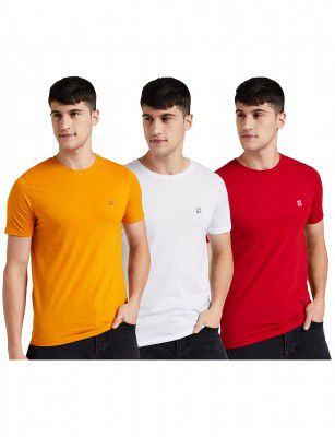 Cazibe Mens Plain Regular Fit T-Shirt