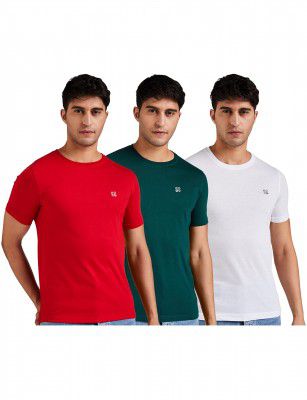 Cazibe Mens Plain Regular Fit T-Shirt
