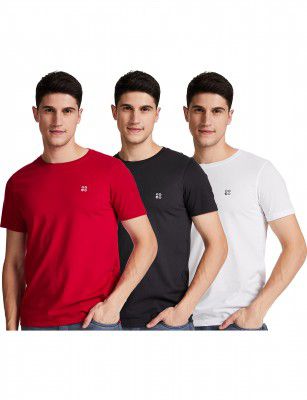 Cazibe Mens Plain Regular Fit T-Shirt