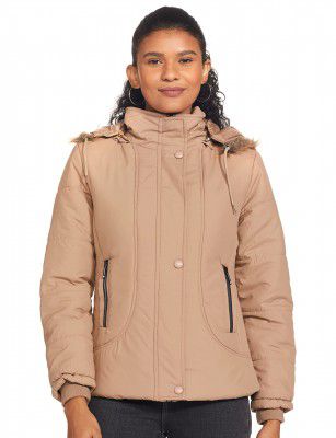 Cazibe Women's Jacket Fawn1 M