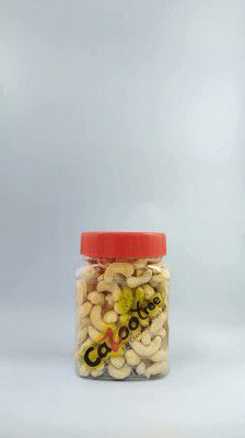 CazooTree Popular 320 Whole Cashew Nut Kernels (Square Jar of 250g)