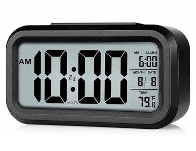 CBK Digital Alarm Clock Table Clock for Students, Home, Office, Corporate with Automatic Sensor
