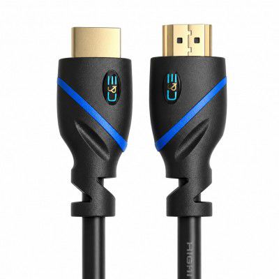 C&E CNE450846 (25 Feet/7.6 Meters) High Speed HDMI Cable Male to Male with Ethernet 