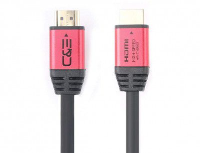 C&E High Speed Ultra HDMI Cable CL3 Rated (15 Feet/4.5 Meter) with Ethernet (2 Pack)