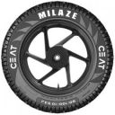 CEAT 105918 Milaze TL 53J SW 90/100-10 Front & Rear Two Wheeler Tyre  (Street, Tube Less)...