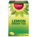 Celest Green Tea | Green Tea for Weight Loss | Lemon Flavour | 25 Teabags...