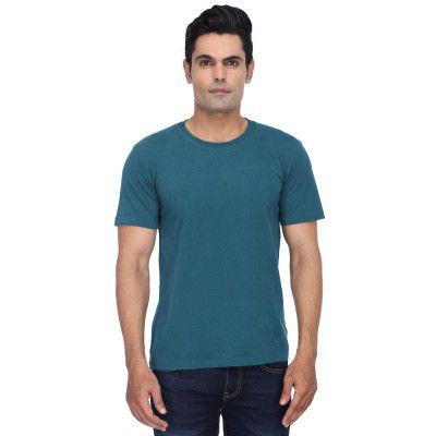 Celio Mens Round Neck Solid T-Shirt
