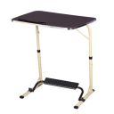 CELLBELL®- Bade XL Size Top Table Mat Finish Steel Wood 60 * 45 * 75 cm Multipurpose Laptop Table with footrest 5 Heights 3 Angles Adjustable BADE Wenge, X-Large...