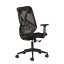 CELLBELL Capree C190 Mid Back Ergonomic Mesh Home & Office Chair Imported Pneumatic Hydraulic | 2D Padded Adjustable Arm Rest [Black]...