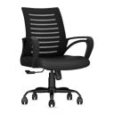 CELLBELL Desire C104 Mesh Mid Back Ergonomic Office Chair (Black)...