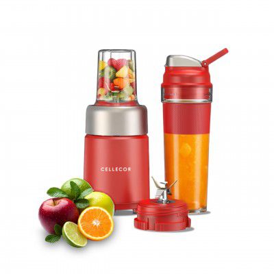 Cellecor BlendPro 500W Nutri-Blender | 500W Personal Smoothie Blender with 24,500 RPM 