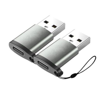 CELLMASTER Type C to USB Connector Adapter/Type a to Type Covnerter Works with Laptops,Chargers,and More Devices with Standard USB A Interface Pack of 2
