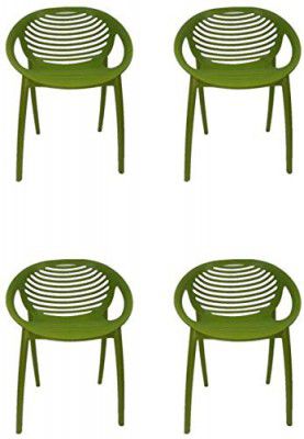 Cello Abacus Chair Set Pack of 4 - Green