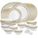 Cello Amitabh Bachchan Divine Series Elinor Opalware Dinner Set...