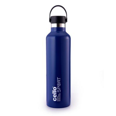 Cello Aqua Bliss Thermosteel Insulated Water Bottle, 1100ml, Blue
