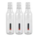 CELLO Aqua Sparkle Bottle Set of 3, 1000ml, Grey...