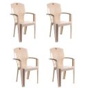 Cello Aristo Set of 4 Chairs (Beige)...