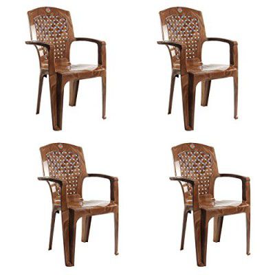 Cello Aristo Set of 4 Chairs (Sandalwood Brown)