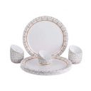 Cello Artista Melamine Decore Buffet Set, 18 PC...