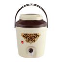 Cello Atlas Insulated Water Jug | Inner Stainless Steel Jug | Hot & Cold | Easy To Carry | 15 litres, Brown...