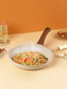 Cello Beige Aluminium Castello Die Cast Induction Taper Frying Pan...