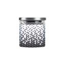 Cello Borosilicate Glass Jar with Steel Lid - Dziner Steelox, Triangle, 700 ml...