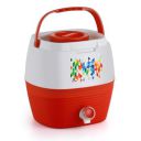 Cello Breeza Pastic Insulated Water Jug | Thermos Jug | 14 litres, Red...