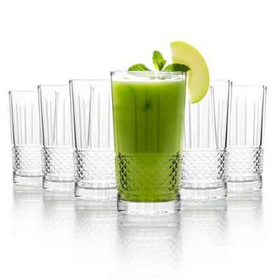 CELLO Brilliant Hi-Ball Tumbler Glass Set 275 ml Set of 6
