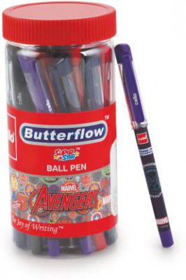 cello Butterflow Avengers Ball Pen (Pack of 25)