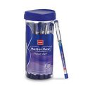 Cello Butterflow Classic Blue Ball Pen| Jar of 20 Units |Ball Pens Blue | Ball Pens Set for Students | Pens for Office Use | Ball Pens for Writing Pens | Best pen for Exam...