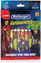Cello Buttergel Superheros Gel Pen (Pack of 10 pens - Blue) | Waterproof dark ink ...