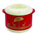 Cello Chef Plastic Solid Insulated Food Server Casserole (Red, 2000 ml)...