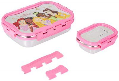 CELLO Click It Toons Medium - Assorted, Steel Tiffin