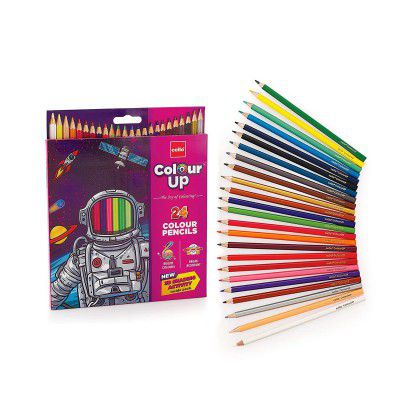 Cello ColourUp Colour Pencil Set | Pack of 24 Colour Pencils