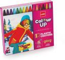 Cello ColourUp Plastic Crayon (Set of 15, Multicolor)...