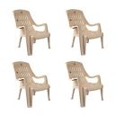 Cello Comfort Sit - Set of 4 Chairs (Beige)...