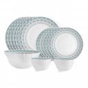 Cello Dazzle Series Celeste Opalware Dinner Set | 20Pcs...