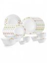 Cello Dazzle Series Set of 27 Secret Garden Opalware Dinner Set...