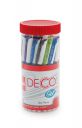 Cello Deco Gel Pen Jar (Pack of 25 Pens - Blue) | Waterproof gel pen ink for smudge free & smooth writing experience...