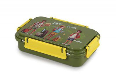 CELLO Delish Insulated Lunch Box, Green 