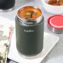 Cello Duro Supee Tuff Steel Vacuum Insulated Flask 600ml, Green...