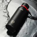 cello Duro Tuff Kent DTP Coating Double Walled 900 ml Flask  (Pack of 1, Black, Steel)...