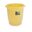 Cello Eco Plastic Garbage Bucket, Yellow, 12 Litre...